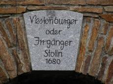 Schlussstein Mundloch Vestenburger Stolln