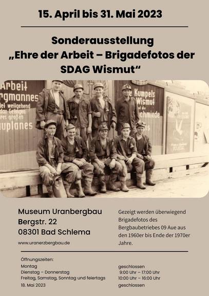Museum uranbergbau Ausstellung Brigadefotos museum uranbergbau ausstellung brigadefotos