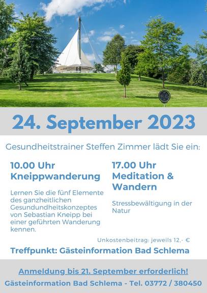Kneippwandern September 2023