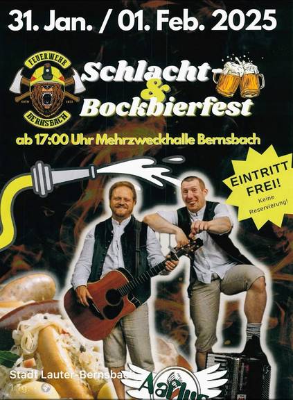 Lauter Bernsbach Bockbierfest
